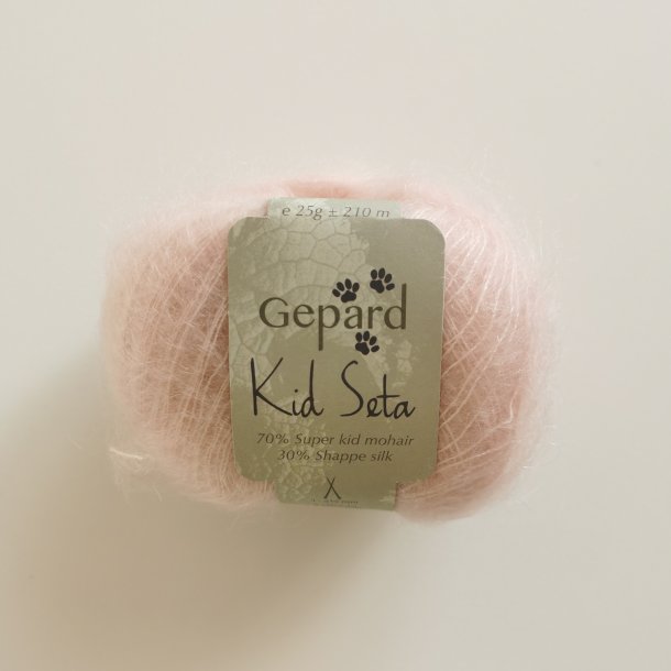 Gepard Kid Seta Silk Mohair Sart Rosa