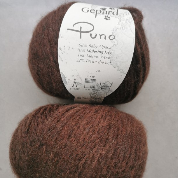 Gepard Puno Chokoladebrun