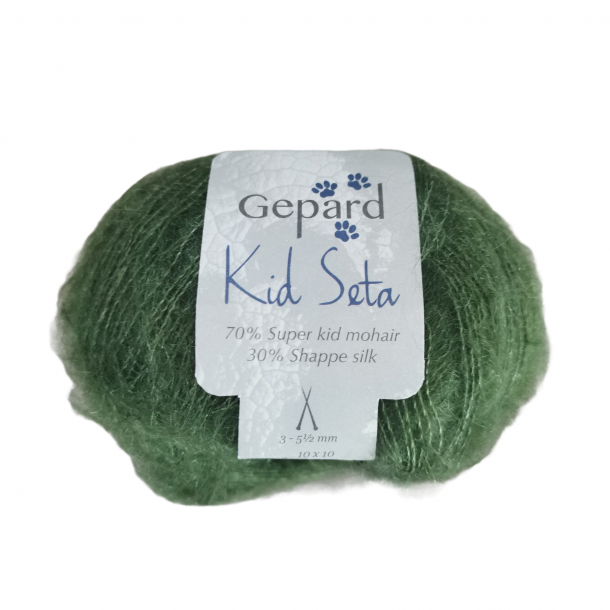 Gepard Kid Seta Silk Mohair grøn